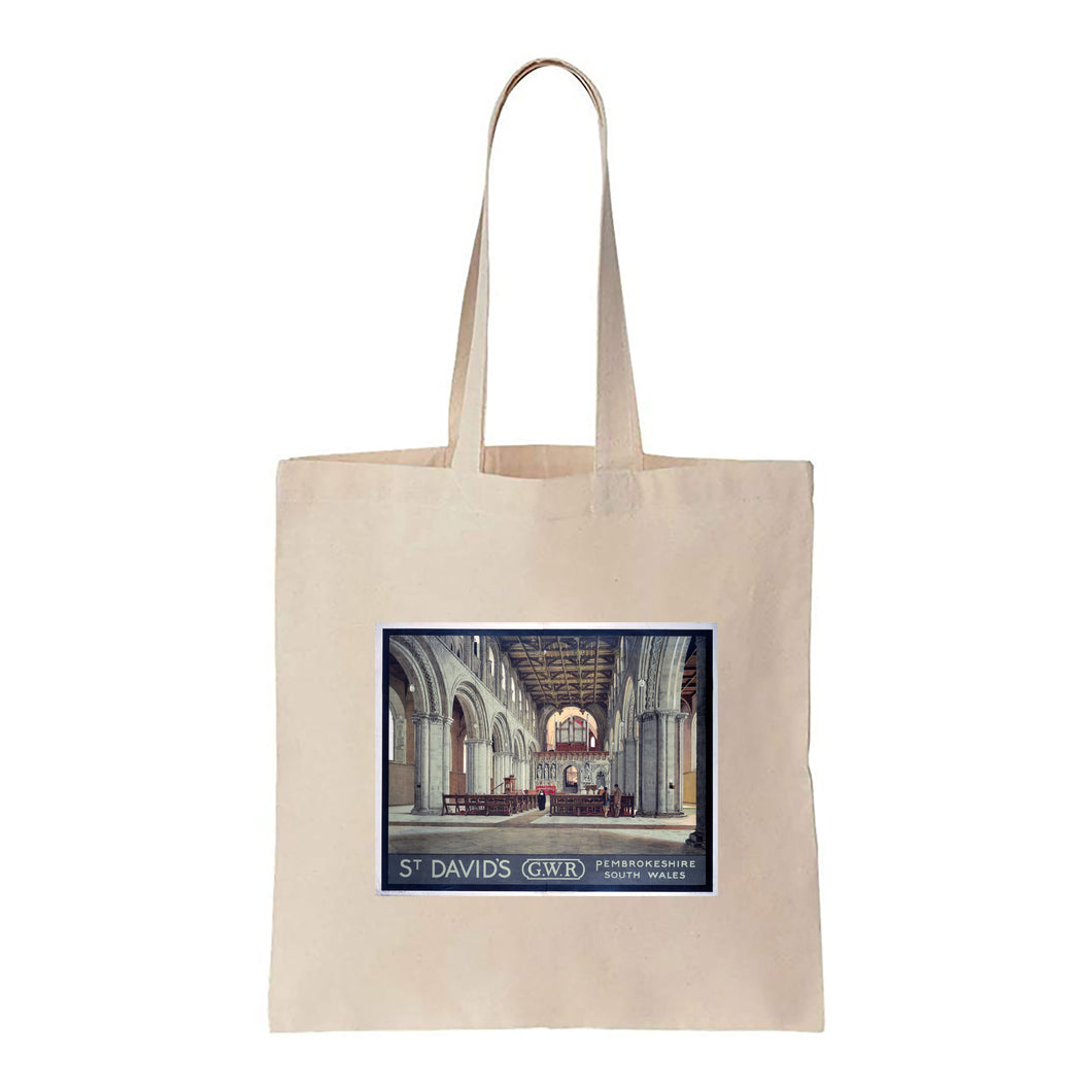 St. David's - Pembrokeshire South Wales - Canvas Tote Bag