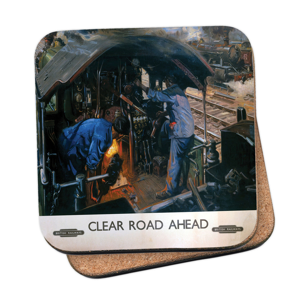 Clear Road Ahead - Monmouth Castle Coaster