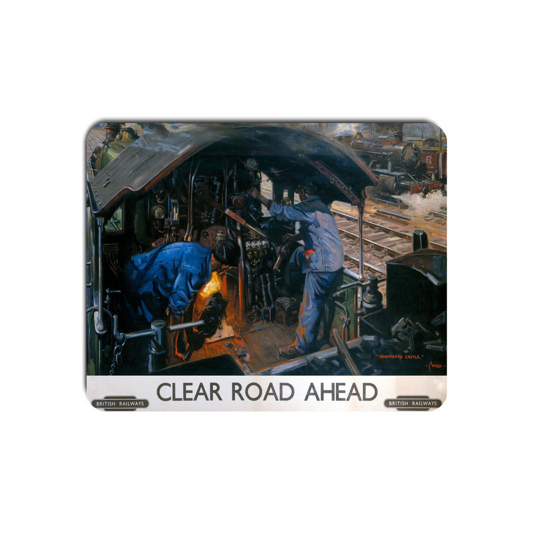 Clear Road Ahead - Monmouth Castle - Mouse Mat