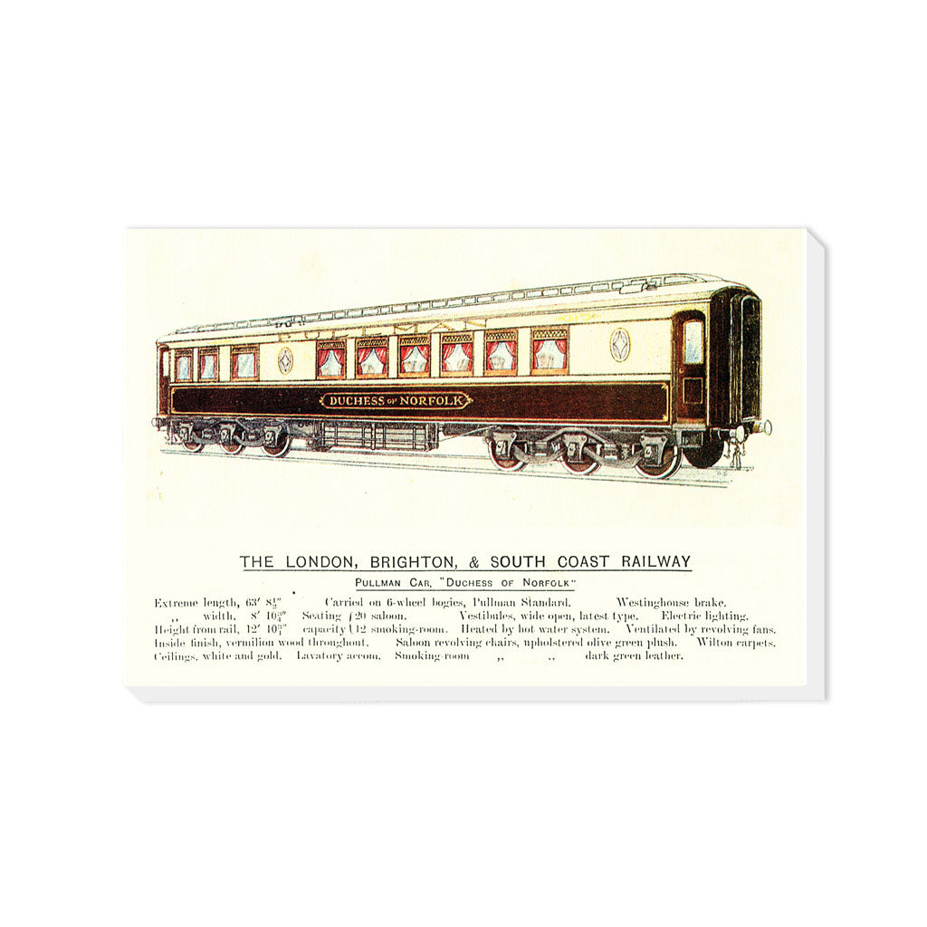 Pullman Car, Duchess of Norfolk - Canvas