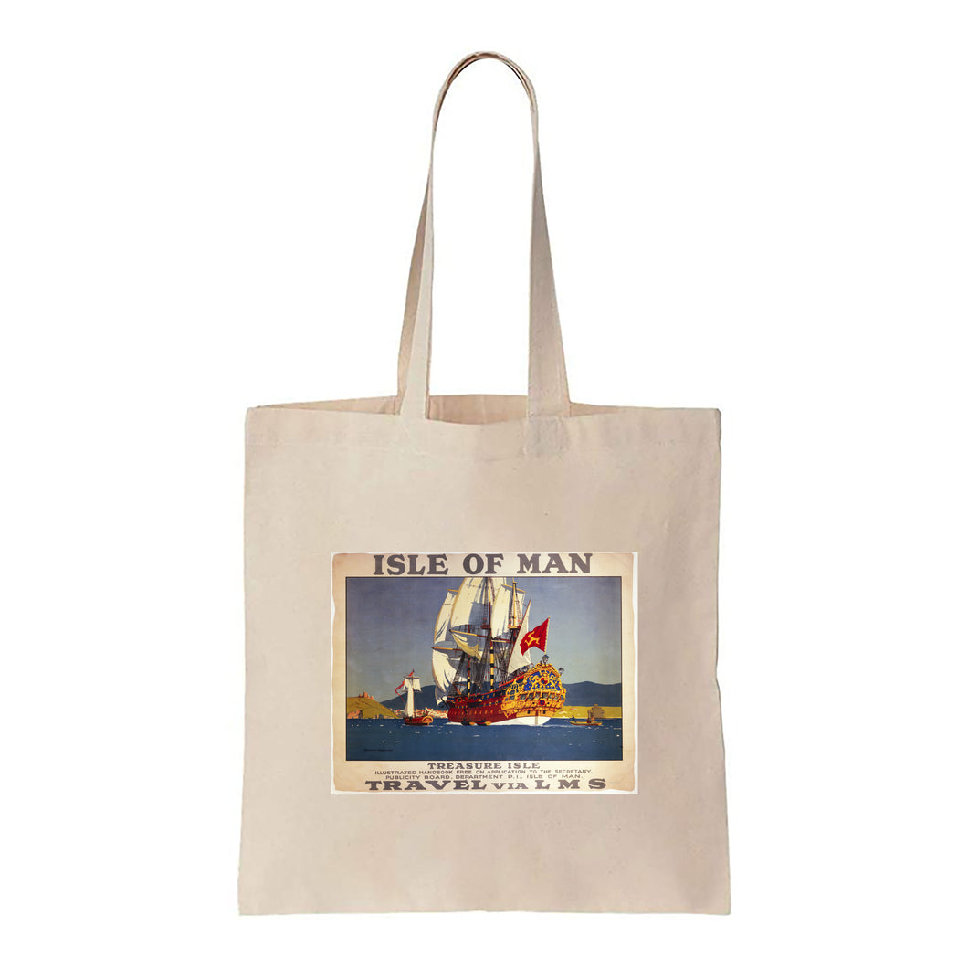 Isle Of Man - Treasure isle - Canvas Tote Bag