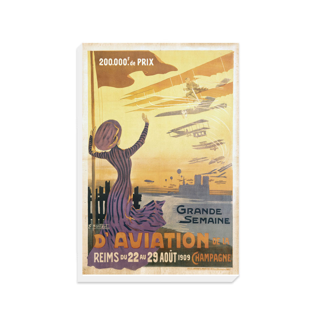 Grande Semaine D'Aviation de la Reims - Canvas