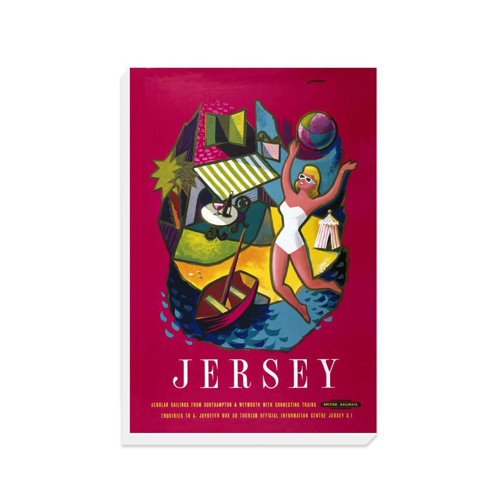 Jersey, from Southampton and Weymouth - Canvas