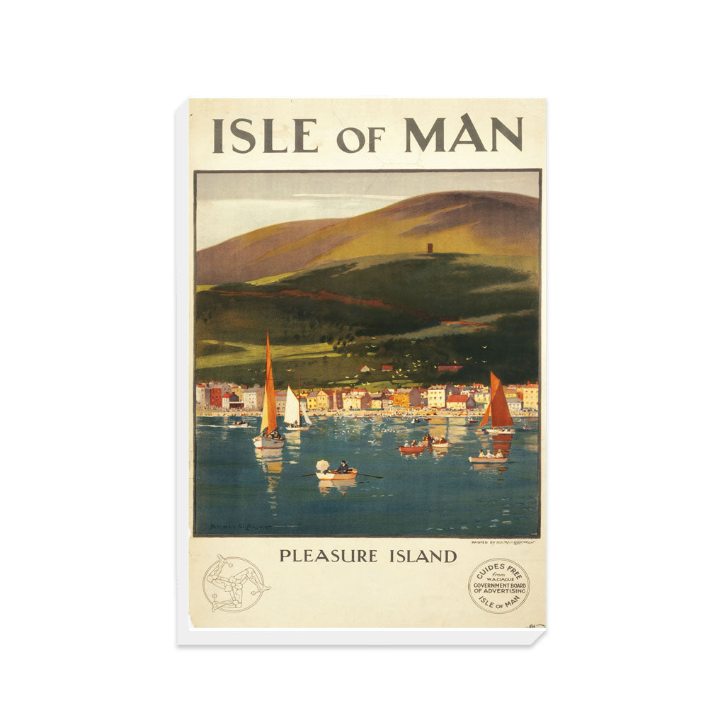 Isle Of Man - Pleasure Island - Canvas