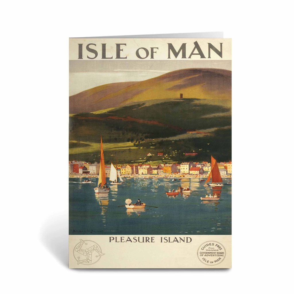 Isle Of Man - Pleasure Island Greeting Card