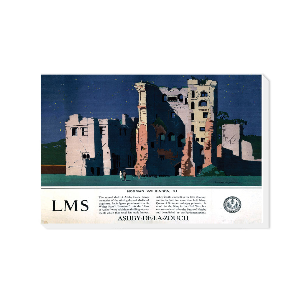 Ashby castle - Ashby-de-la-zouch - Canvas