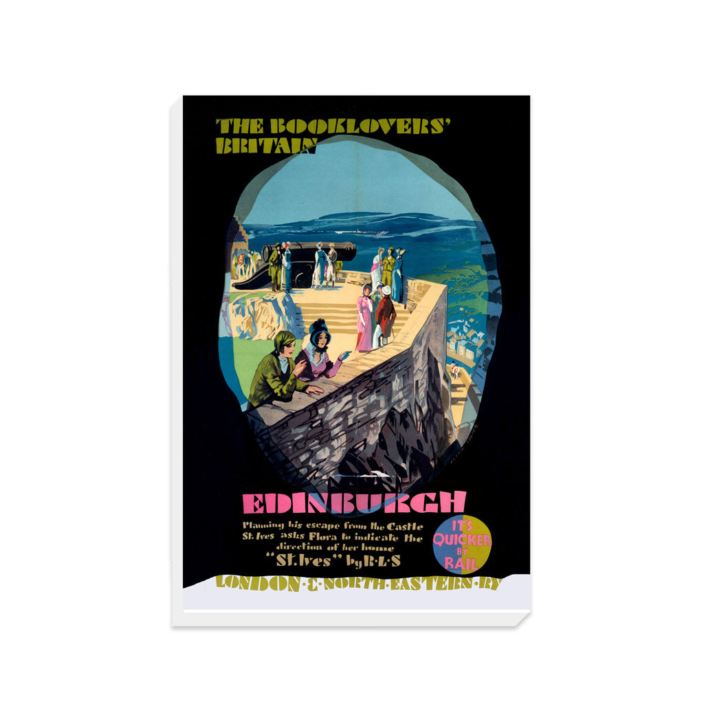 The Booklovers' Britain - Edinburgh - Canvas