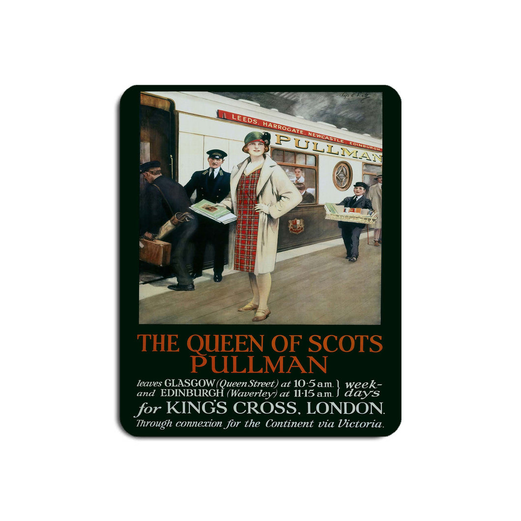 The Queen Of Scots Pullman - To Kings Cross Station - Mouse Mat