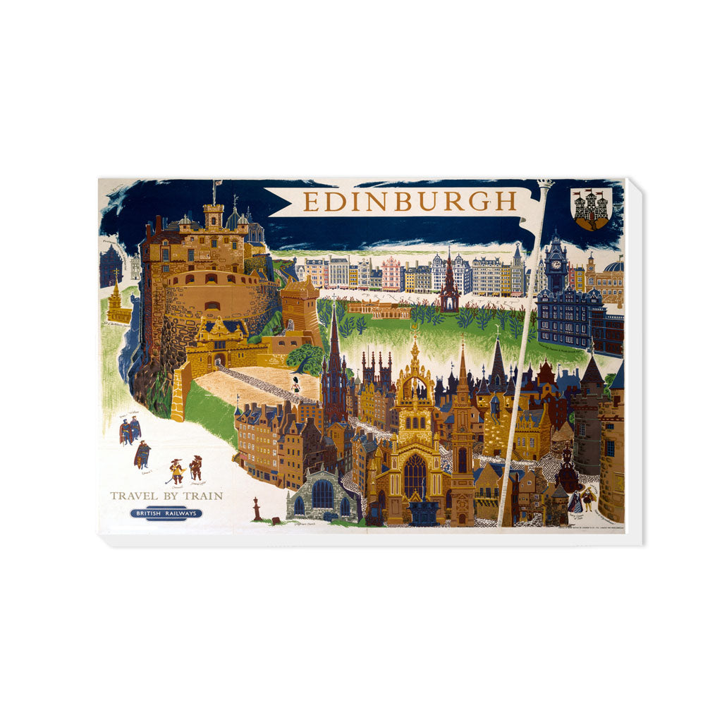 Edinburugh - British Railways - Canvas