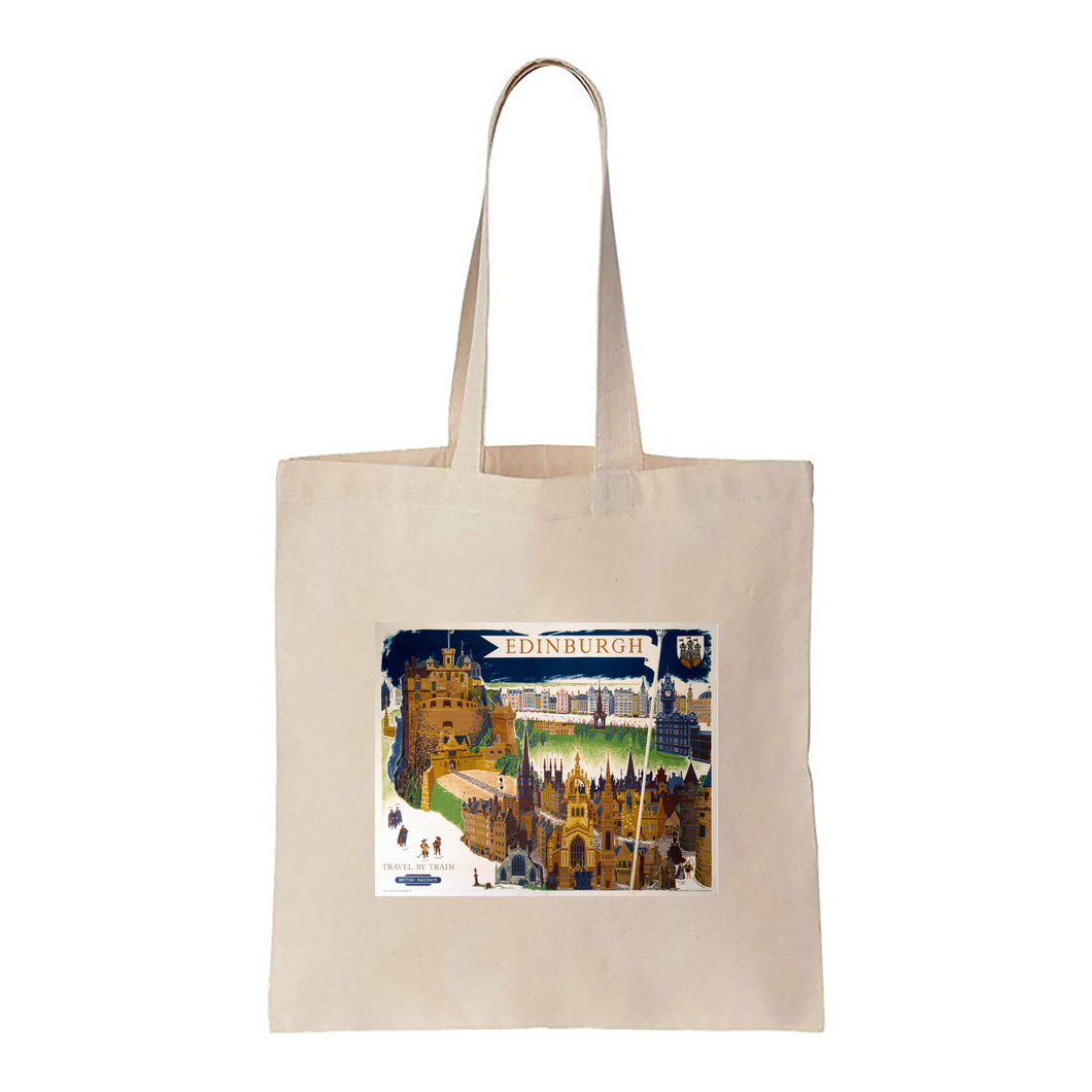 Edinburugh - British Railways - Canvas Tote Bag