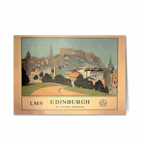 Edinburgh - LMS Greeting Card