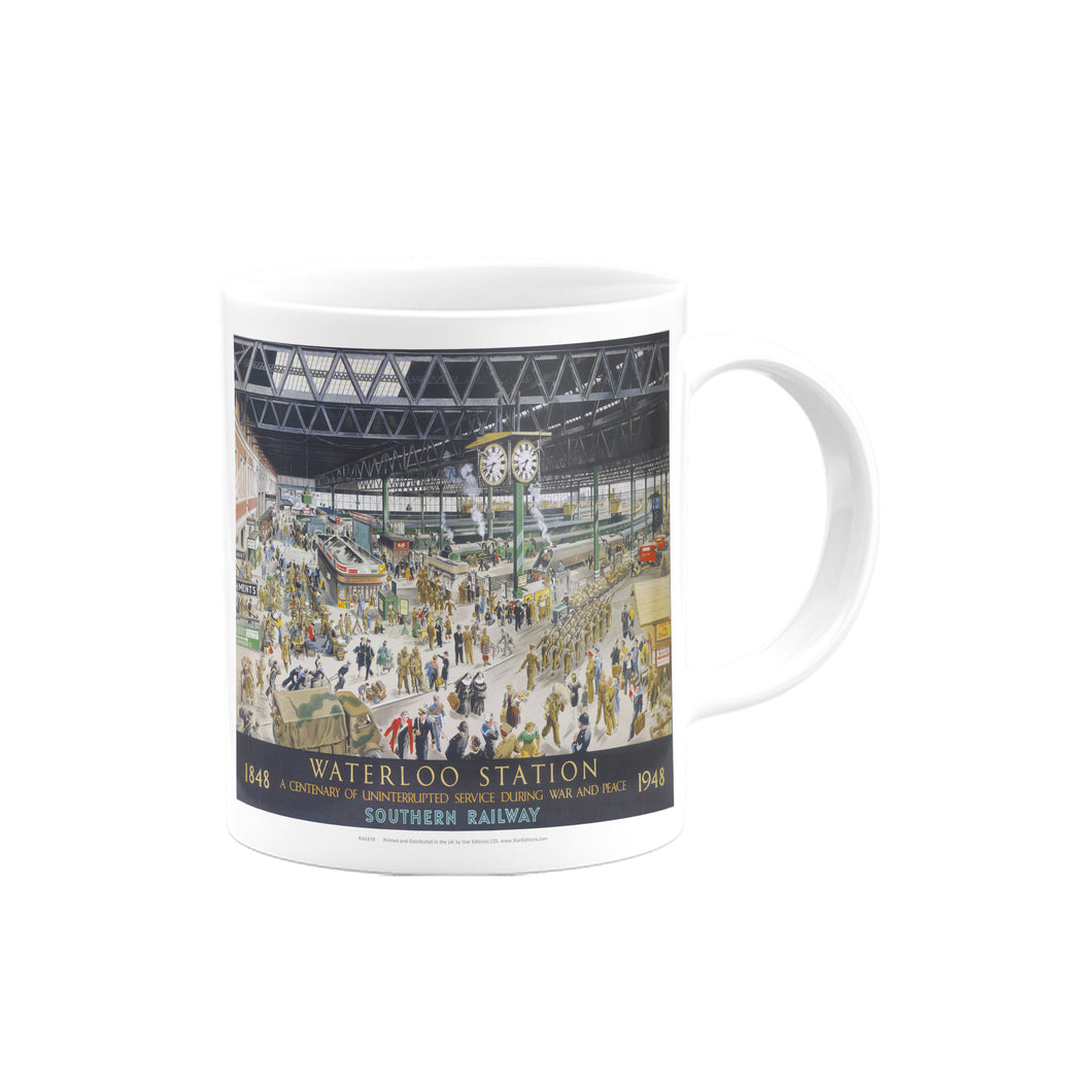 Waterloo Station - Southern Railway 1848 to 1948 Mug