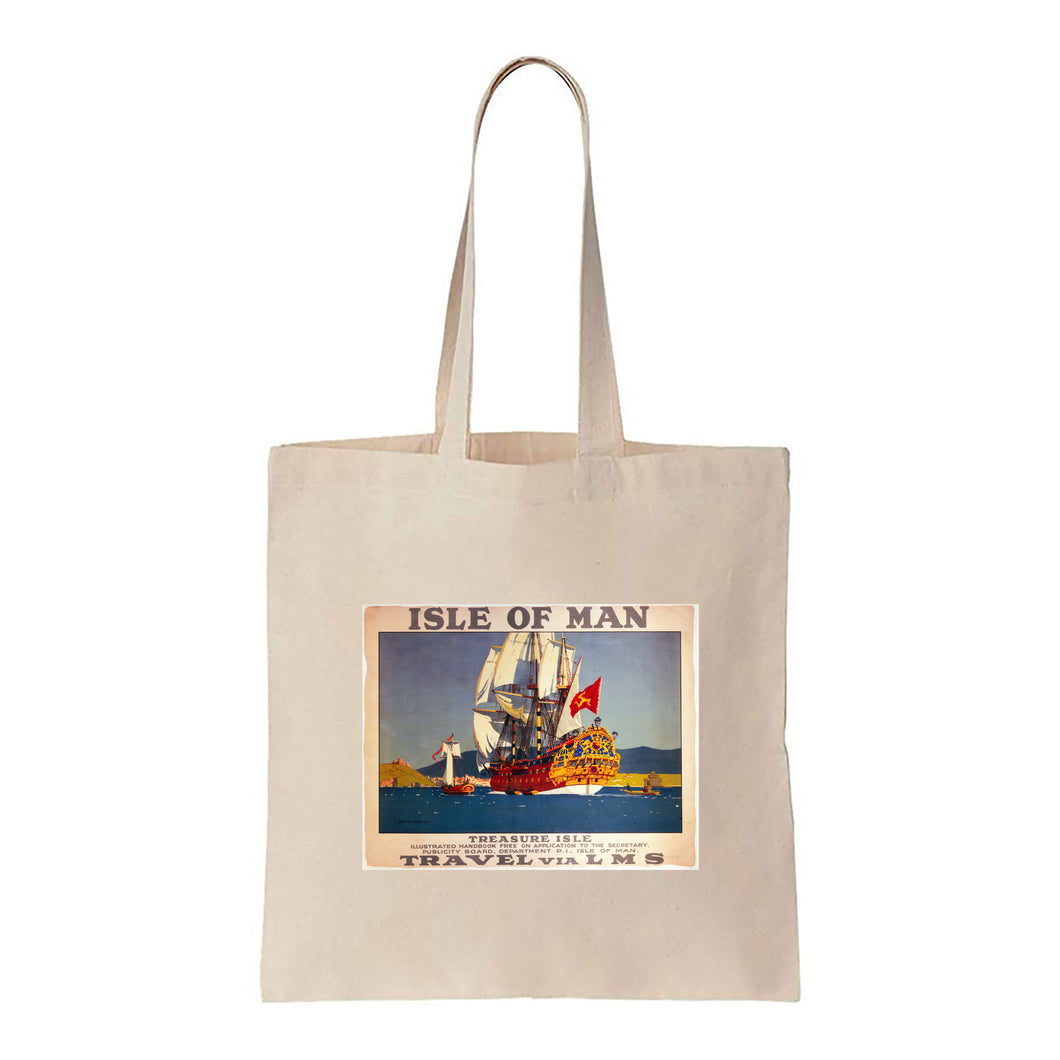 isle Of Man, Treasure Isle - Canvas Tote Bag