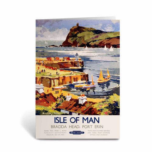 Bradda Head, Port Erin - Isle Of Man Greeting Card