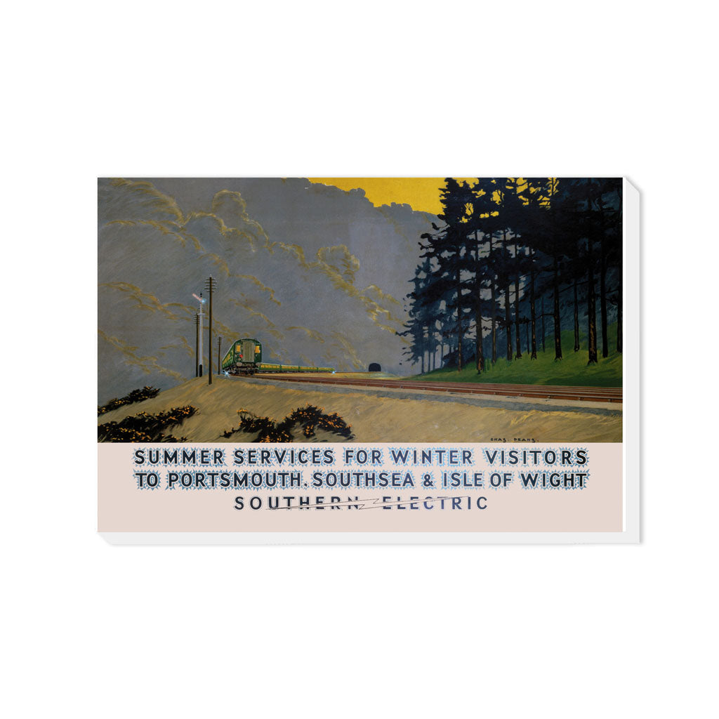 Southern Electric to Portsmouth, Southsea and Isle Of Wight - Canvas