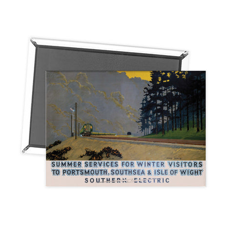 Summer services - Southern Electric to portsmouth southsea and isle of wight Fridge Magnet