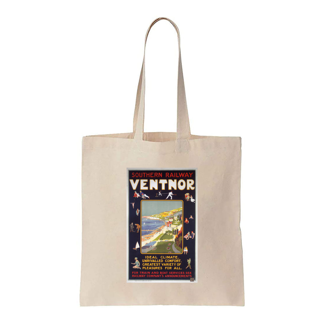 Ventnor - Ideal Climate - Canvas Tote Bag