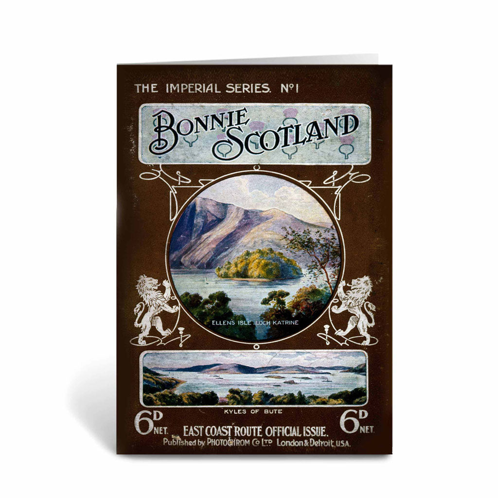 Bonnie Scotland -The Imperial Series No 1 Greeting Card