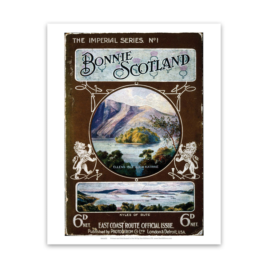 Bonnie Scotland -The Imperial Series No 1 Art Print