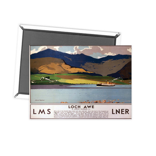 Loch Awe - Norman Wilkinson LNER Fridge Magnet