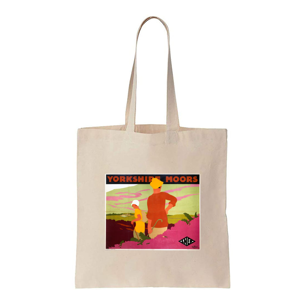 Yorkshire Moors - LNER - Canvas Tote Bag