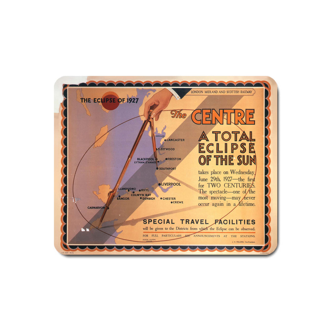 The Eclipse of 1927 - A total Eclipse of the Sun - Mouse Mat