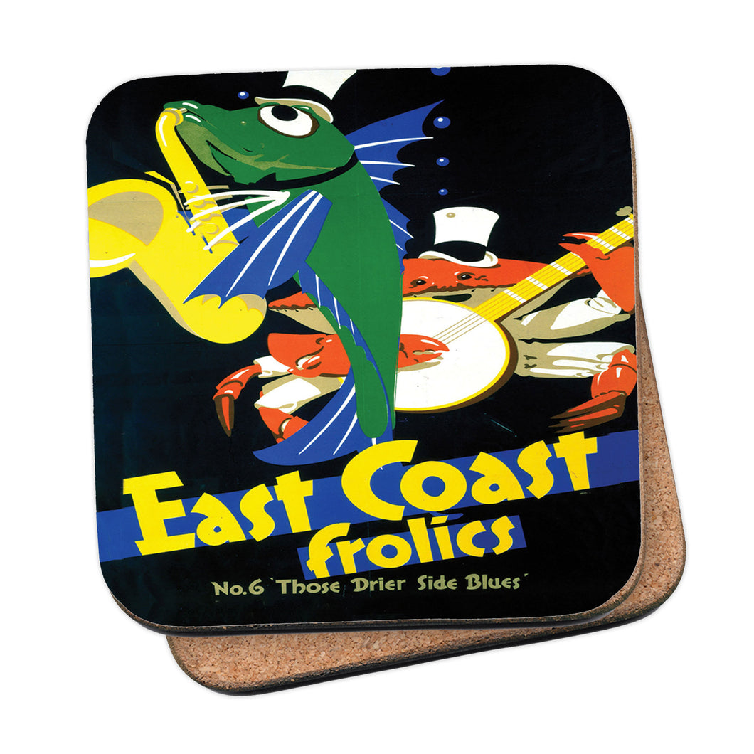 East Coast Frolics No 6 Coaster