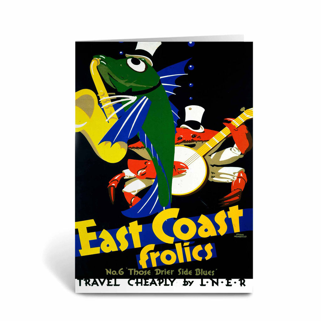 East Coast Frolics No 6 Greeting Card