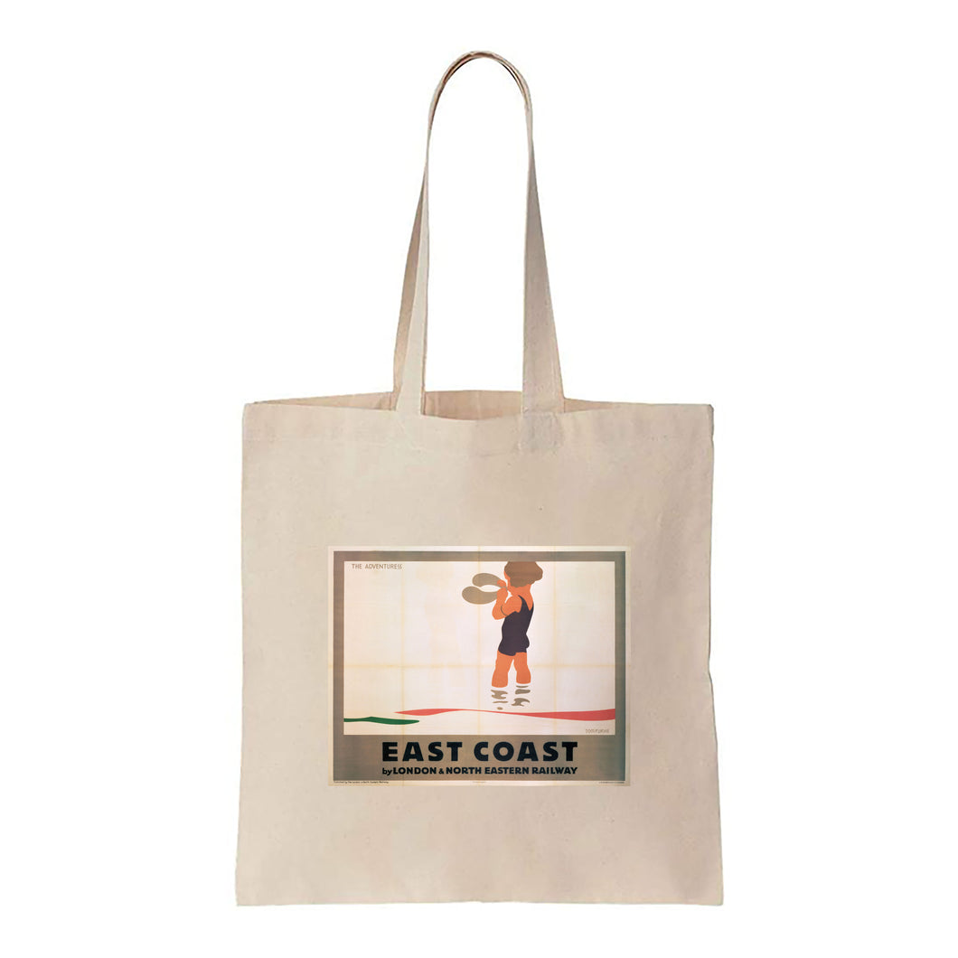 East Coast - The Adventuress - Canvas Tote Bag