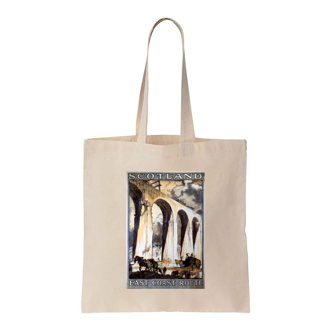 Scotland - East Coast Route - Canvas Tote Bag