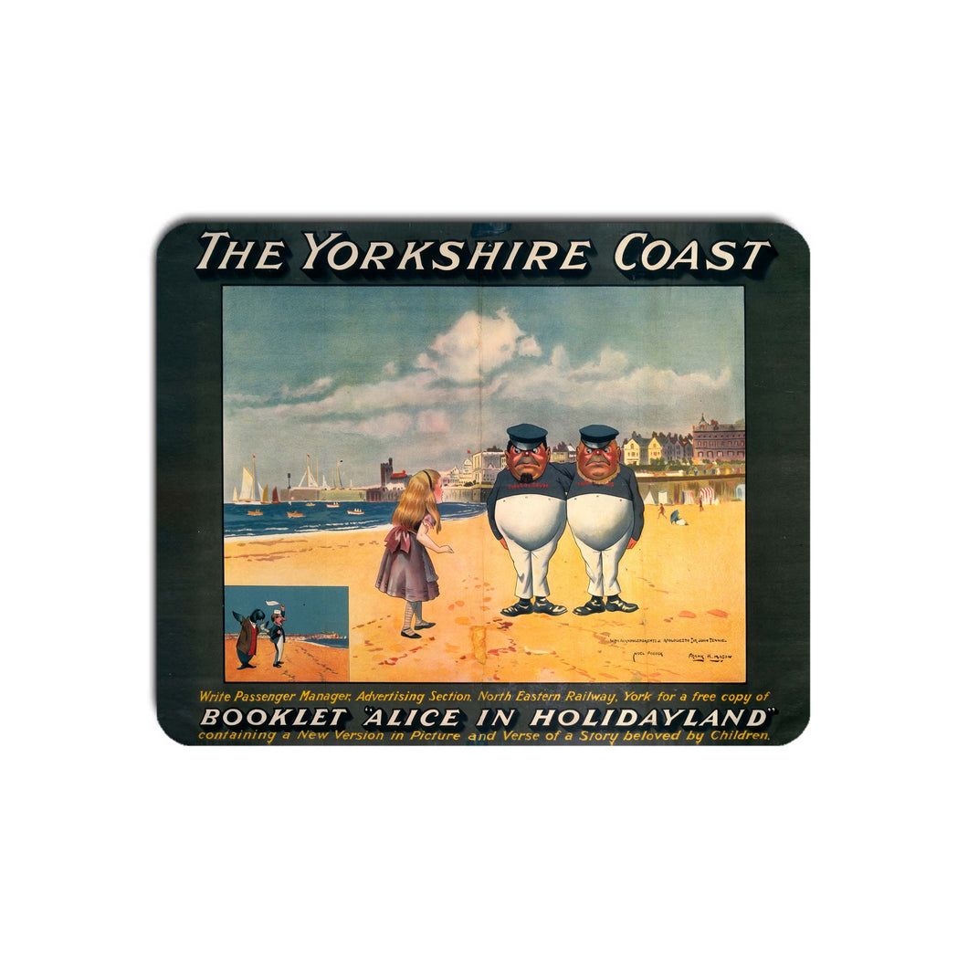 Alice in Holidayland - The Yorkshire coast - Mouse Mat