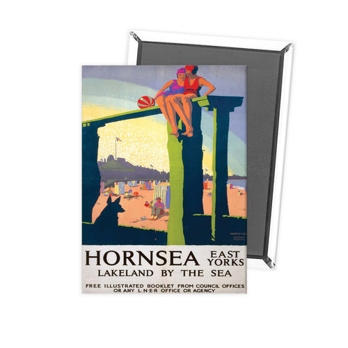 Hornsea lakeland by the sea - East Yorks Fridge Magnet