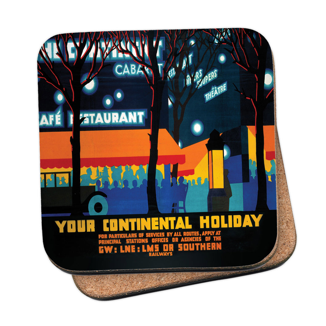 You continental holiday - Nightlife Coaster