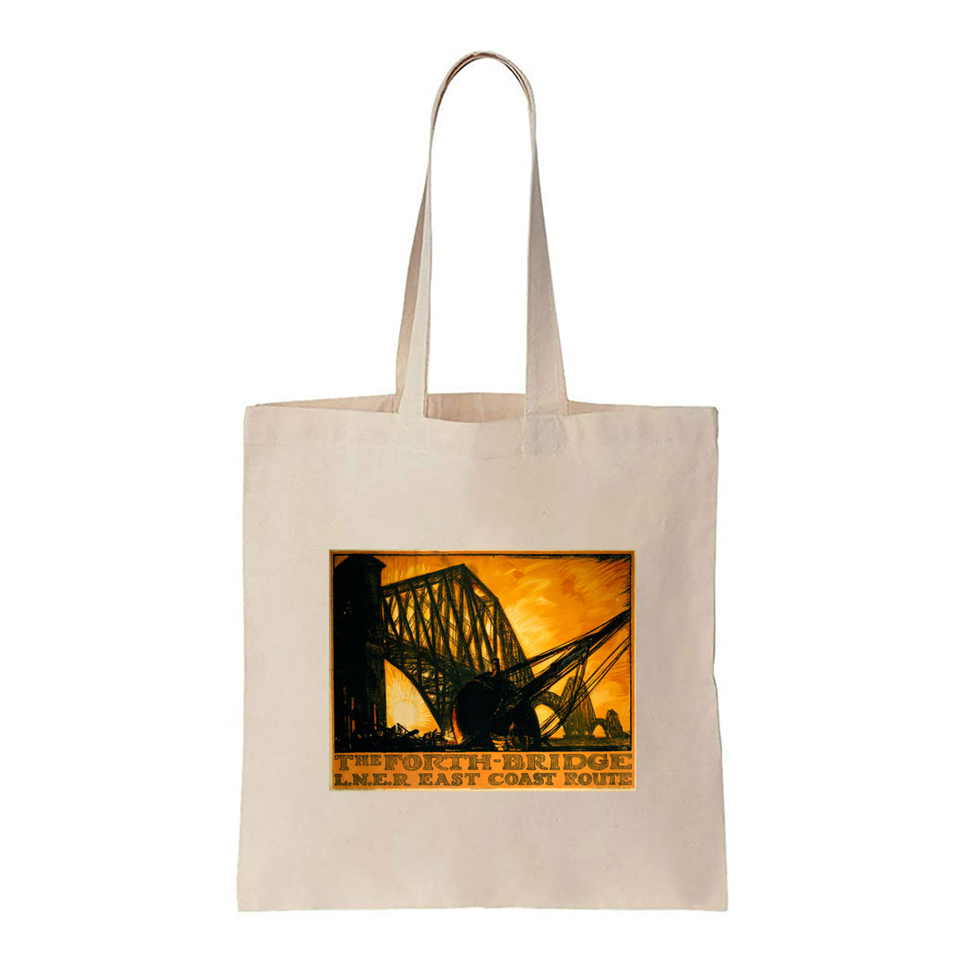 The Forth Bridge - LNER East Coast - Canvas Tote Bag