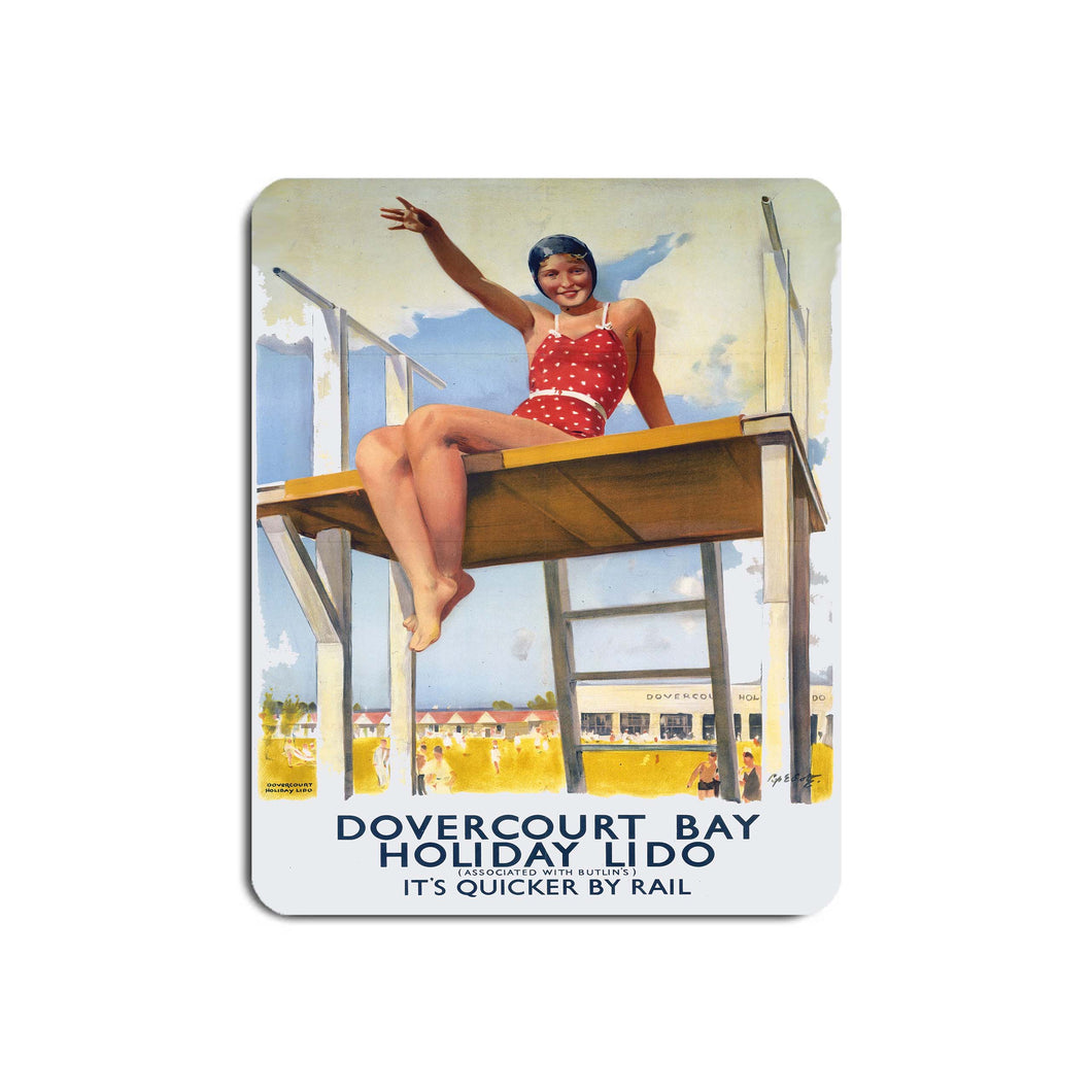 Dovercourt bay holiday lido - Mouse Mat