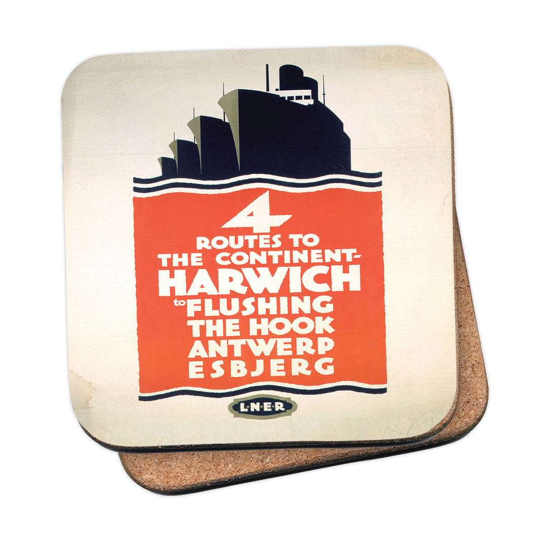 4 Route to the Continent - Harwich LNER Coaster