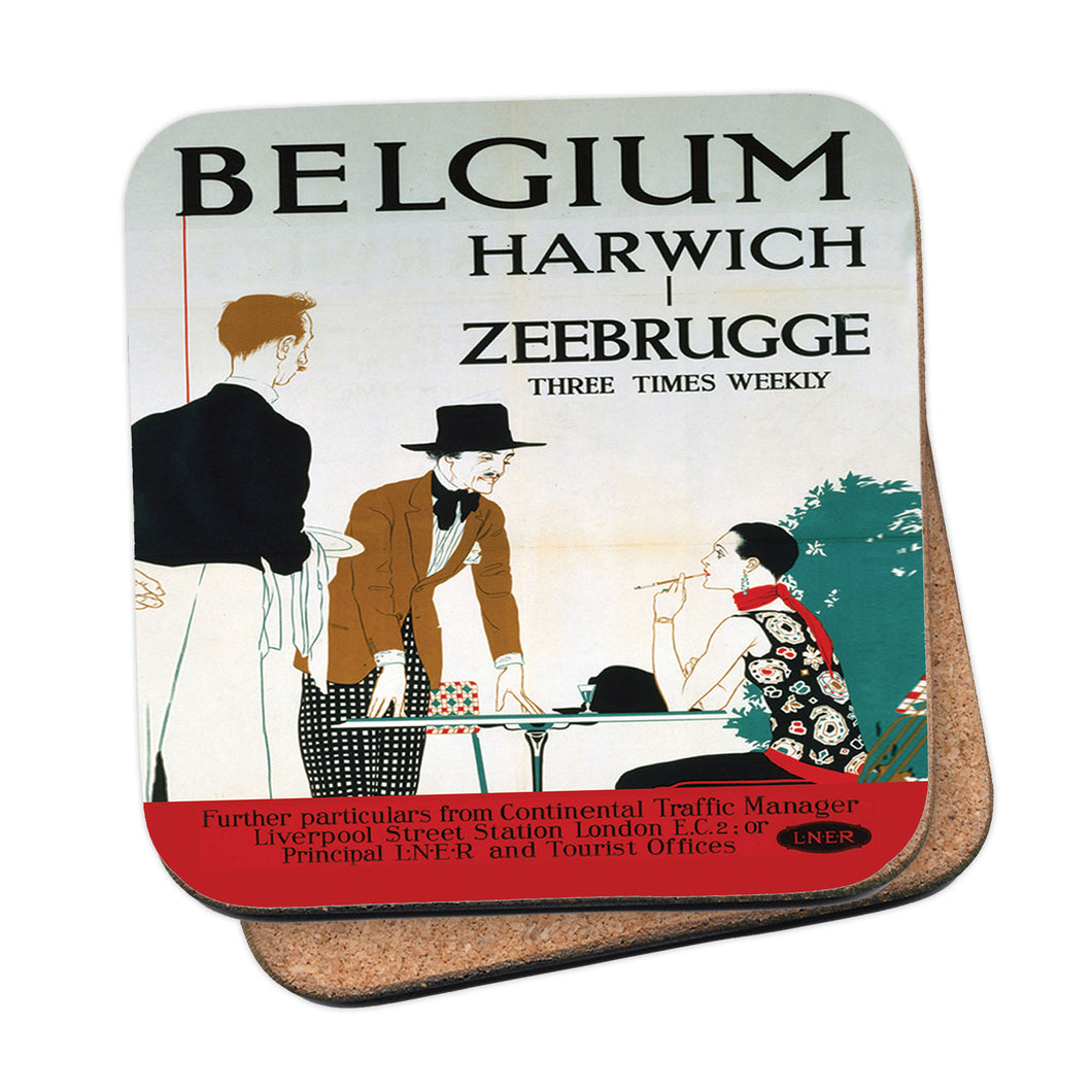 Belgium - Harwich to Zeebrugge restaurant Coaster