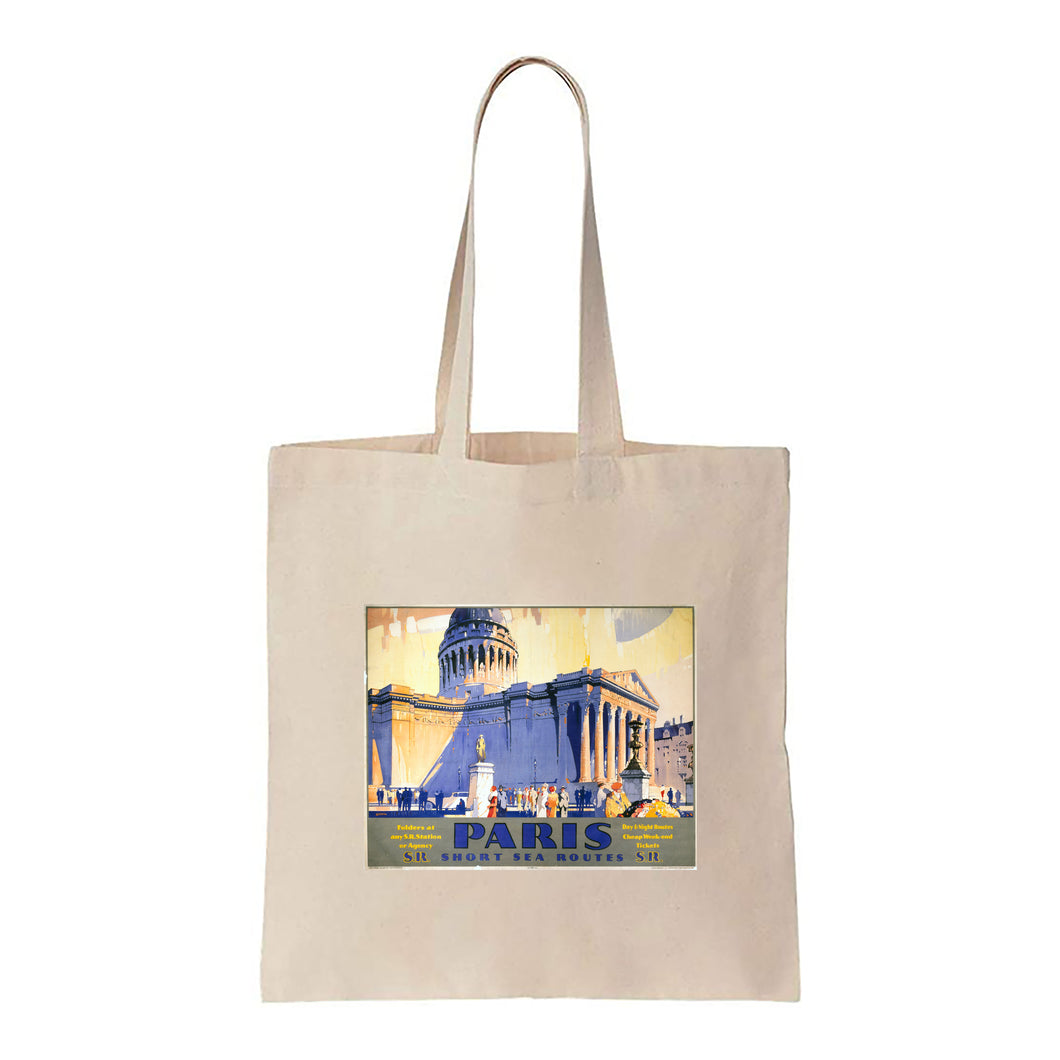 Paris - Short Sea Routes SR - Canvas Tote Bag