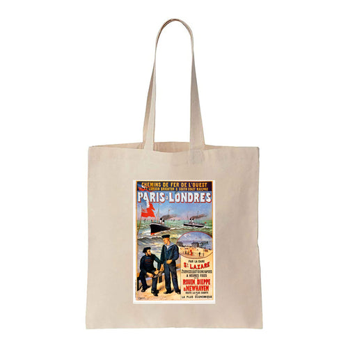 Paris a Londres - Sailors par la gare - Canvas Tote Bag