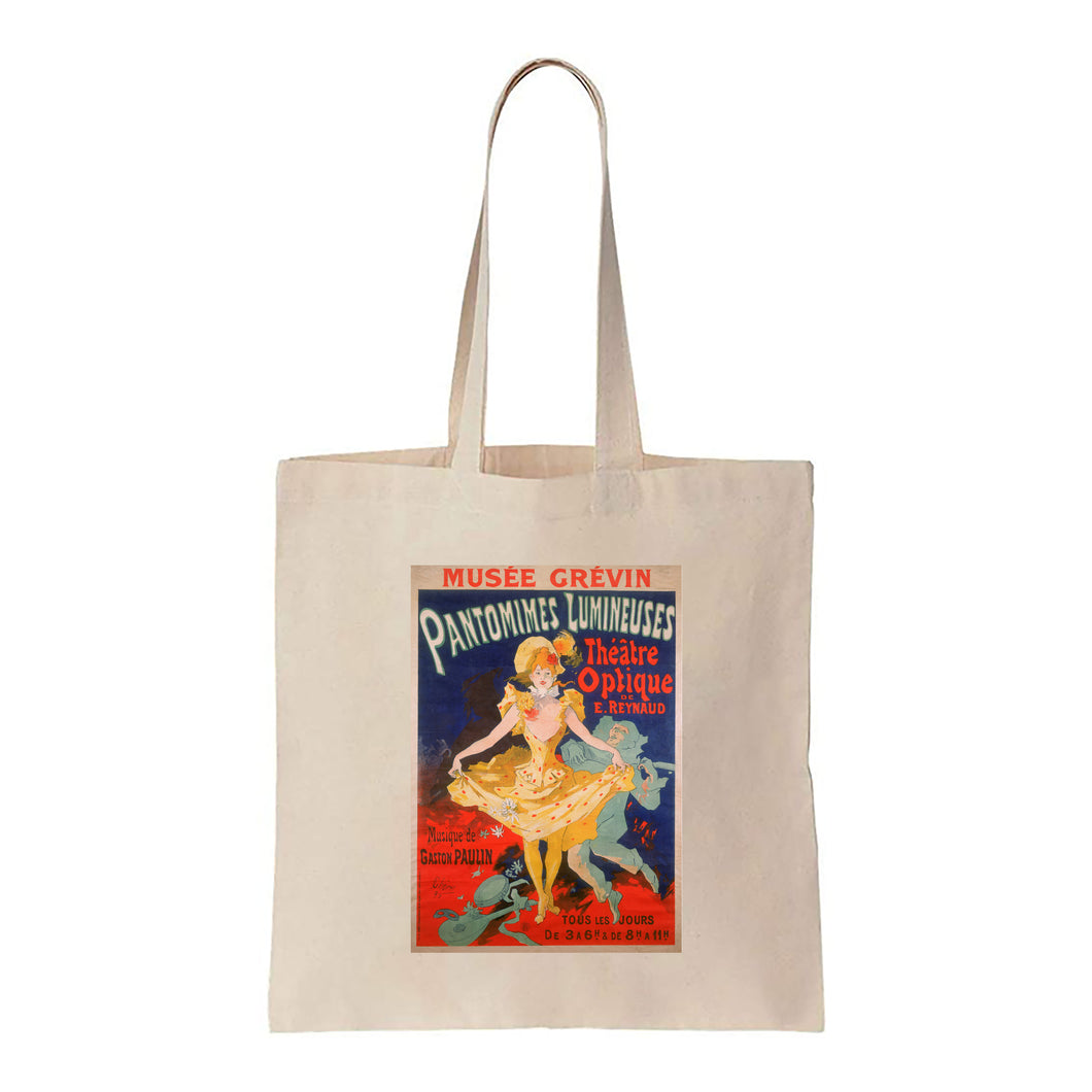 Pantomimes Lumineuses - Theatre Optique - Canvas Tote Bag