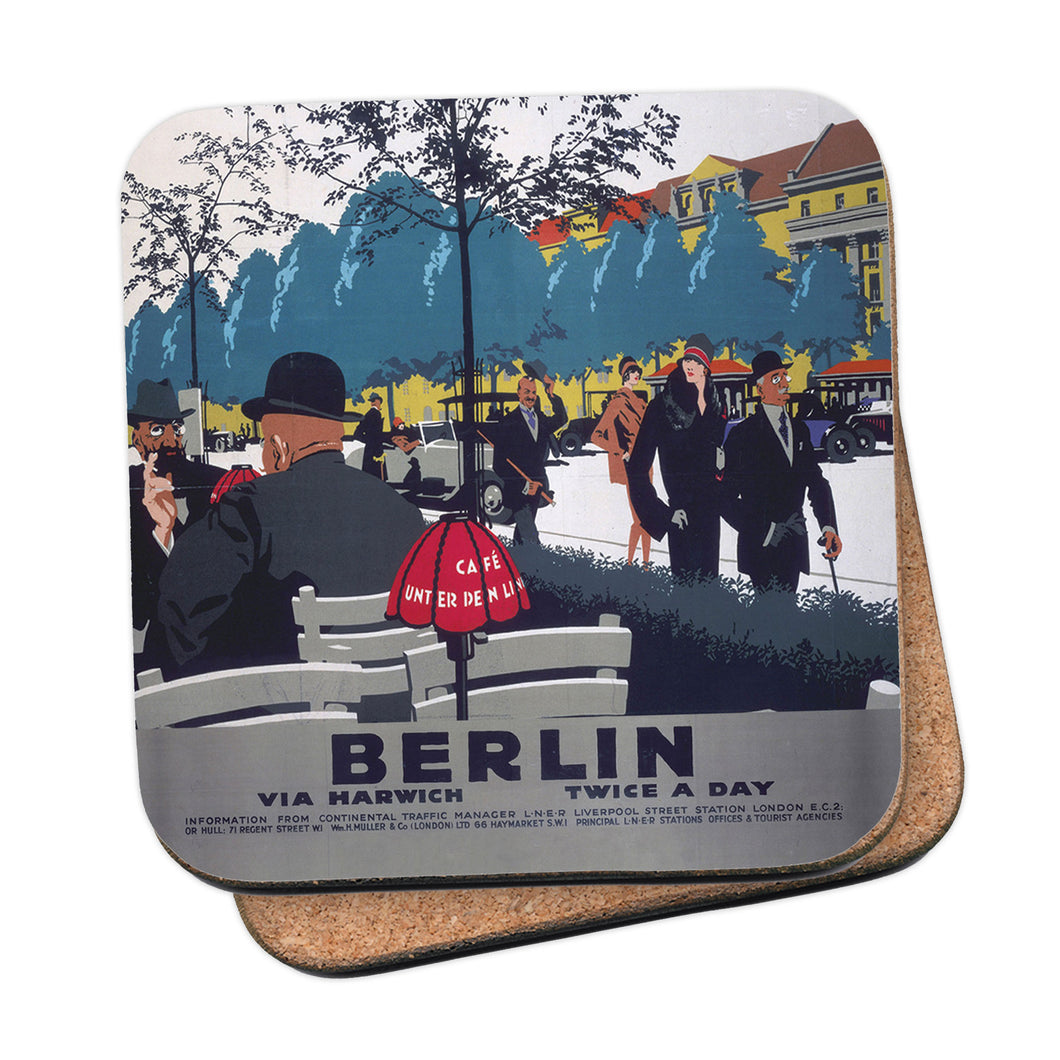 Berlin via Harwich twice a day Coaster