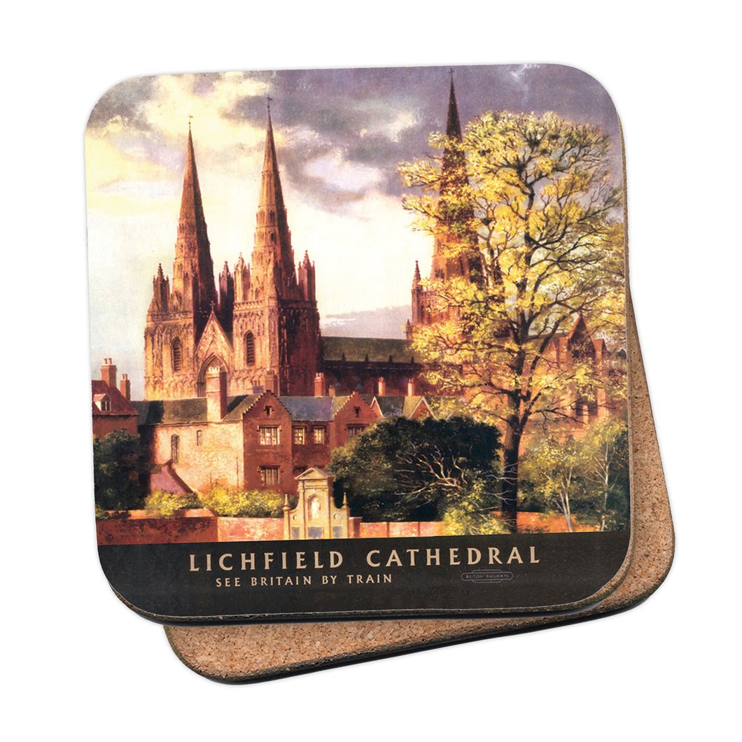 Lichfield Cathedral - See Britain by Train Coaster