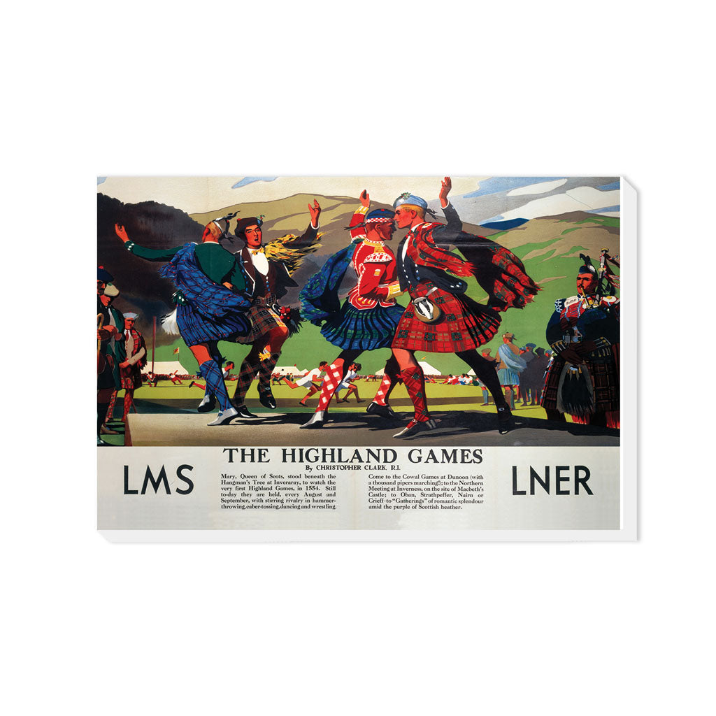 The Highland Games - LMS and LNER - Canvas