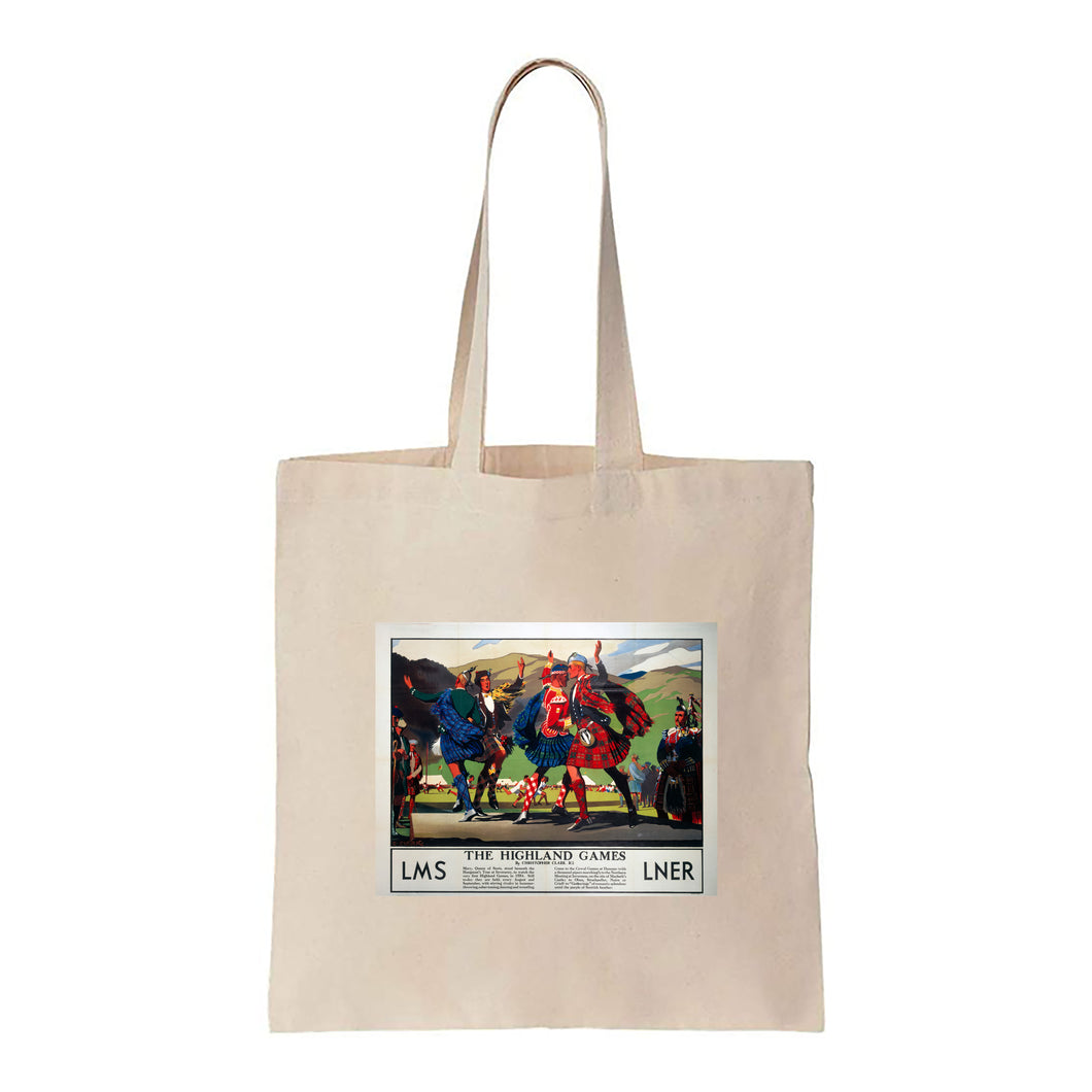 The Highland Games - LMS and LNER - Canvas Tote Bag