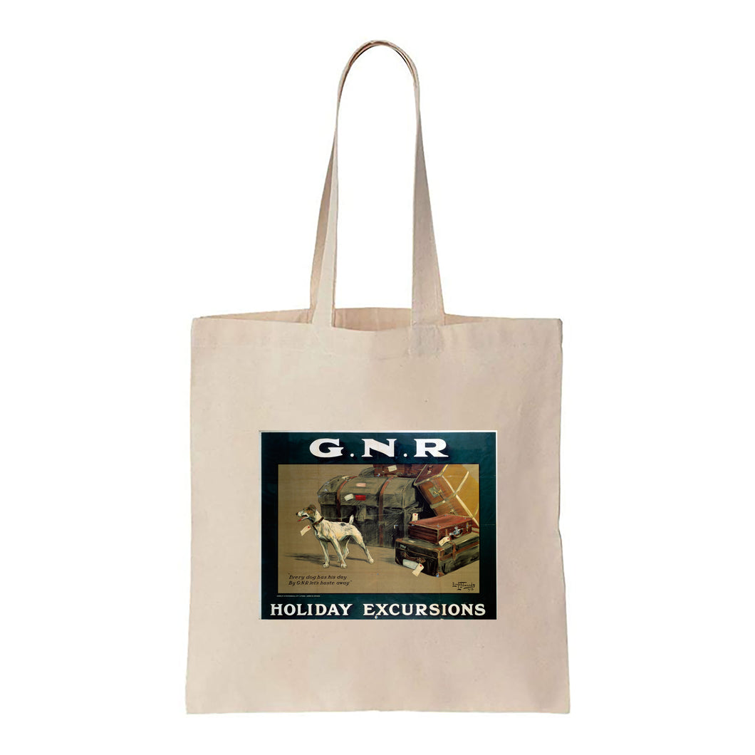 GNR Holiday Excursions - Every dog has his day - Canvas Tote Bag