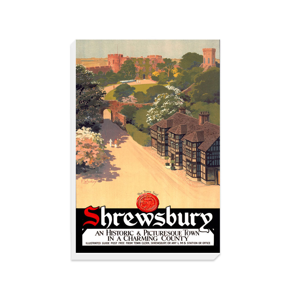 Shrewsbury - Historic and Picturesque town - Canvas