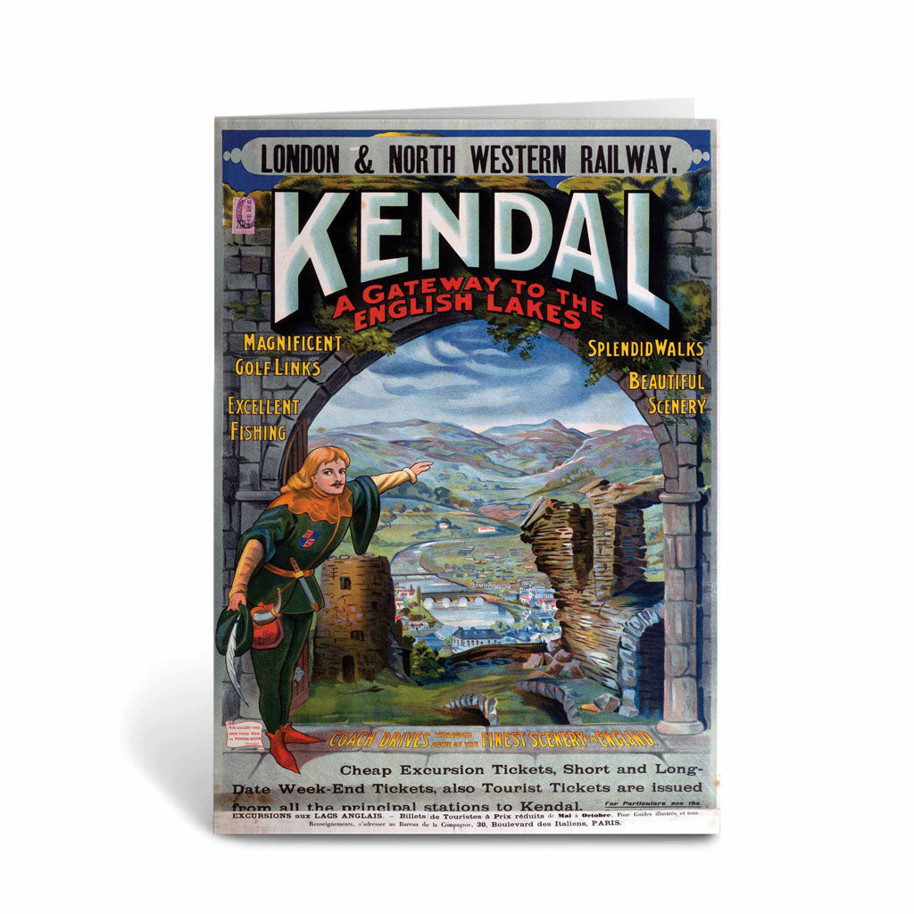 Kendal - Gateway to the English Lakes Greeting Card