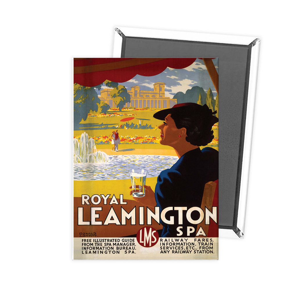 Royal Lemington Spa - LMS Railway Fridge Magnet