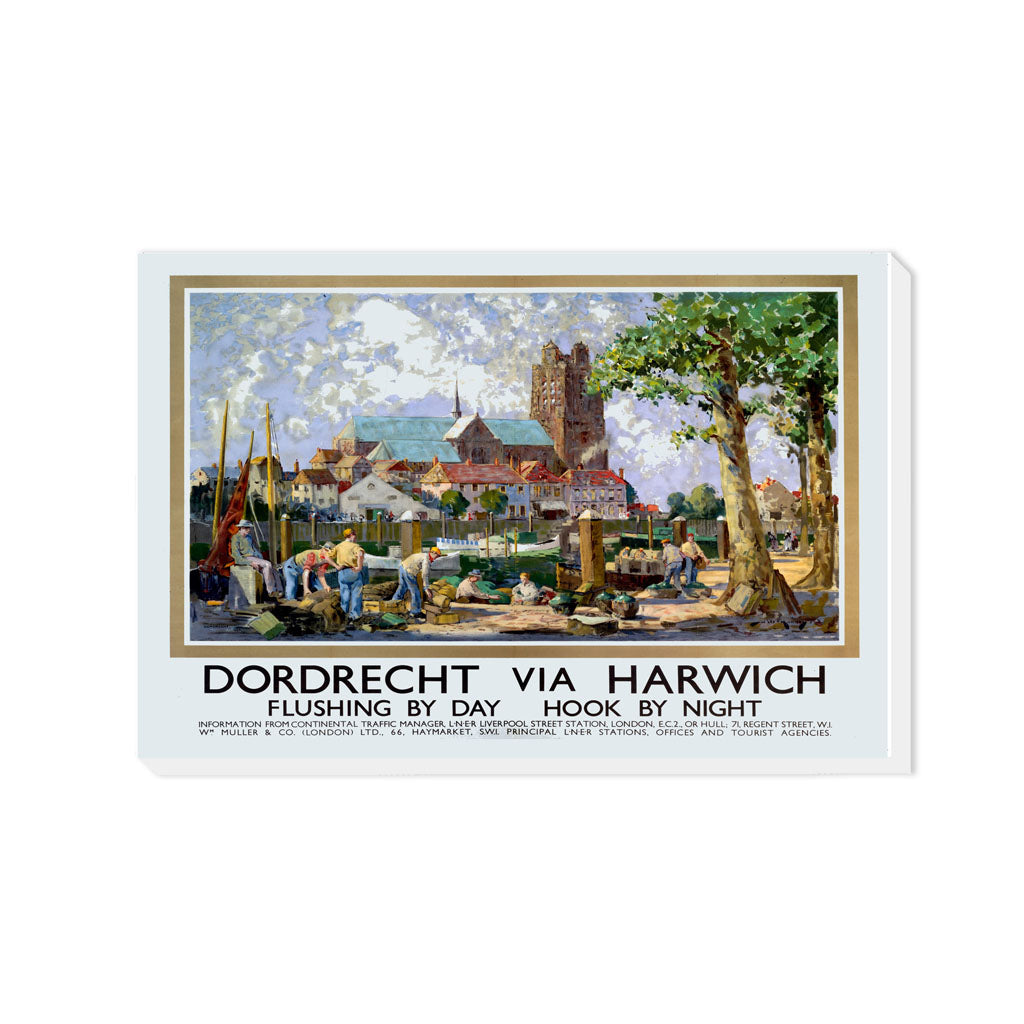 Dordrecht Via Harwich - Canvas