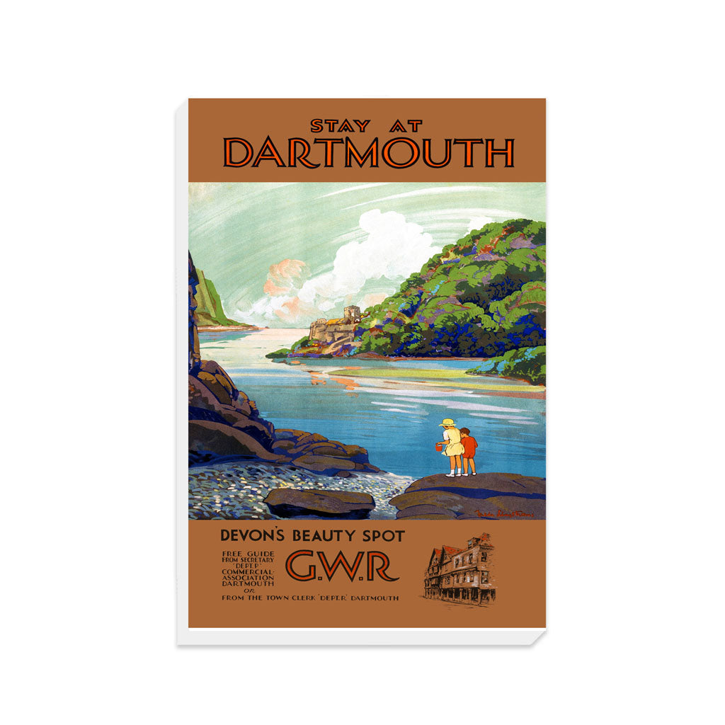 Stay at Dartmouth - Devon's Beauty Spot - Canvas